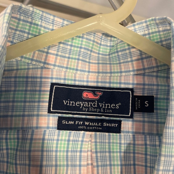 Small Pastel Vineyard Vines Dress Shirt - Picture 3 of 3